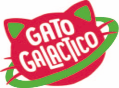 Fundo gato galactico png