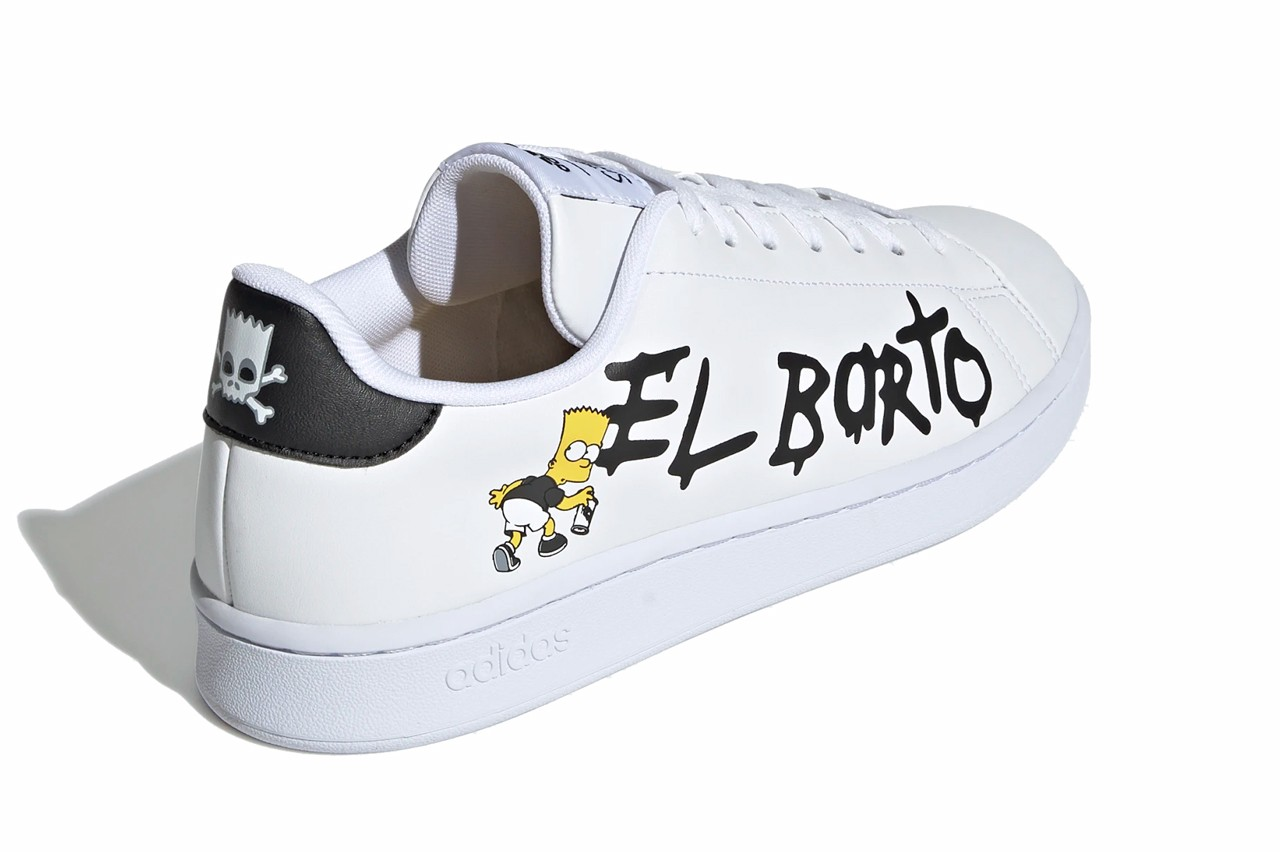 tenis adidas de bart simpson